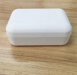 Biodegradable, draining, bamboo fiber travel soap dish - Bumble & Bleat Soapery