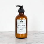 Brown Sugar & Fig Goat Milk & Honey Lotion – Hydrating Lotion for Dry Skin - Bumble & Bleat Soapery