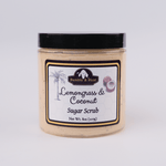 Coconut Lemongrass Sugar Scrub - Bumble & Bleat Soapery