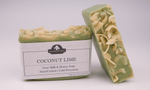Coconut Lime Bar Soap - Bumble & Bleat Soapery