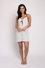 Ecovero Nightie in Ecru Print - Bumble & Bleat Soapery