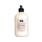 19oz bottle of cocoa butter cashmere goat milk and honey hydrating lotion