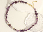 Irregular Cut Gemstone Necklaces - Bumble & Bleat Soapery