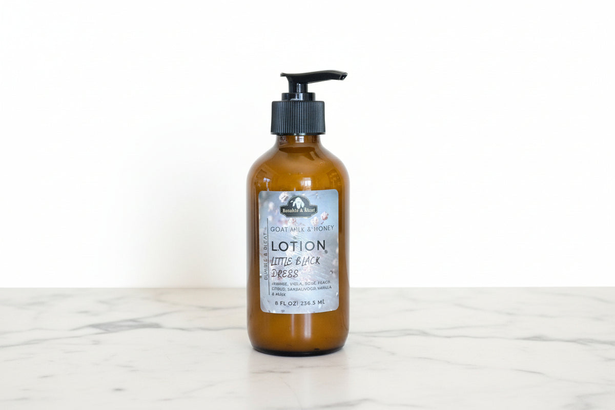 Little Black Dress Goat Milk Lotion - Bumble & Bleat Soapery