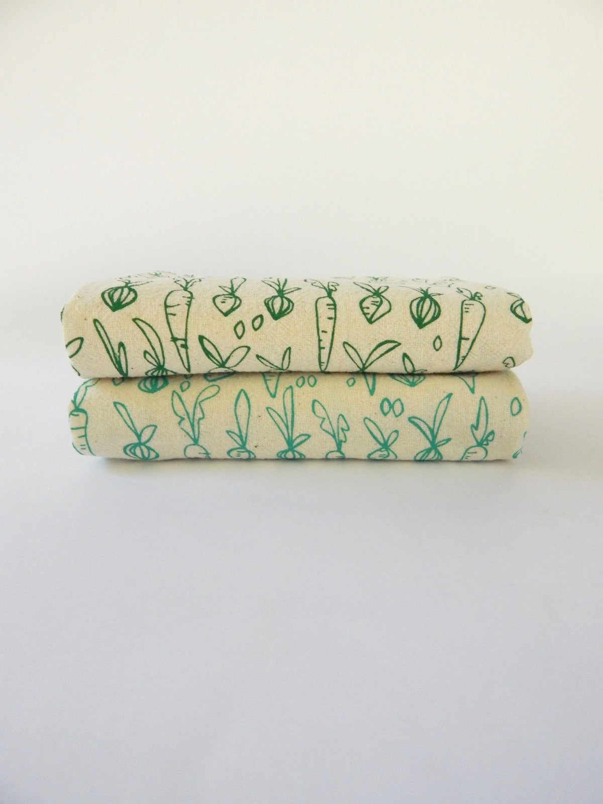 Root Vegetable Kitchen Towel, Tea Towel - Bumble & Bleat Soapery