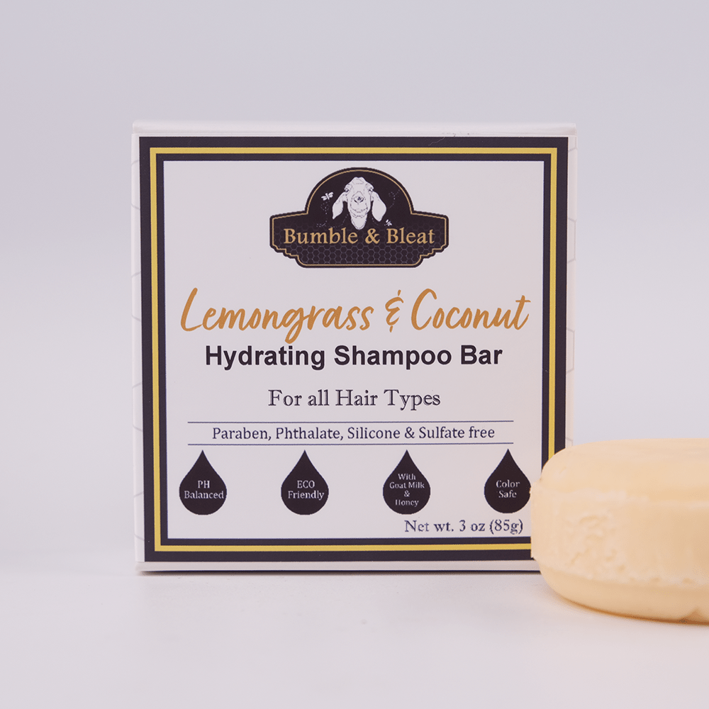 Shampoo Bars: Hydrating & Conditioning Formula - Bumble & Bleat Soapery