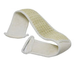 Soft Exfoliating Natural Loofah Back Strap Scrubber - Bumble & Bleat Soapery