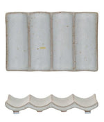 Wavy Stoneware Soap Dishes, 3 styles - Bumble & Bleat Soapery